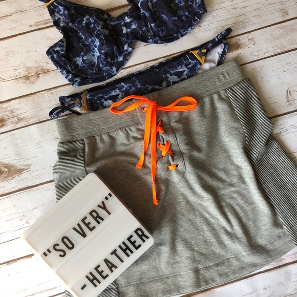 Apres Ramy Brook Gray 'chris' Lace-up Mini… - Picture 3 of 7